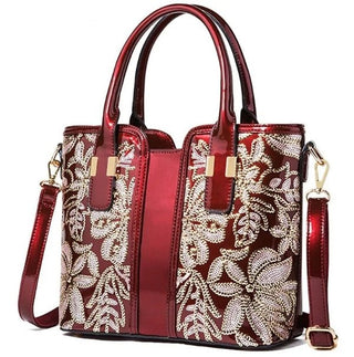 "Elevate Your Look: The Timeless Charm of Regal Red Embroidered Bags" - ModaFamilies