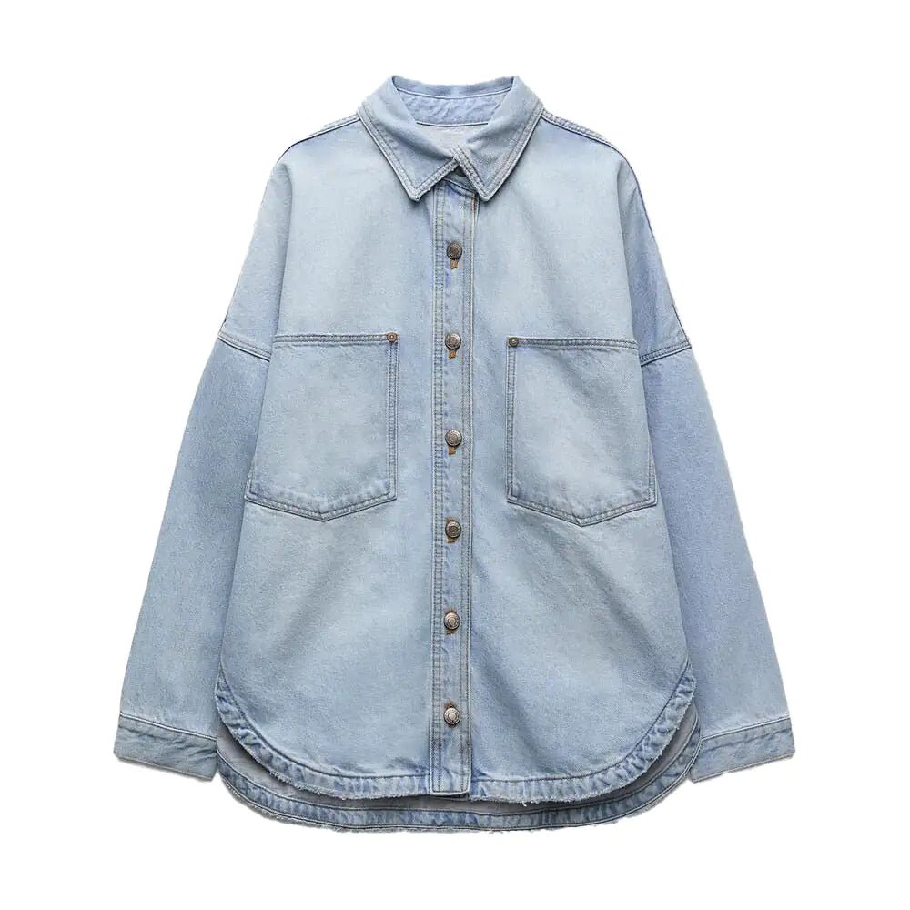 Autumn Chic Women's Shirt Jacket - ModaFamilies Autumn Chic Women's Shirt Jacket - ModaFamilies | Product Image or Size Chart