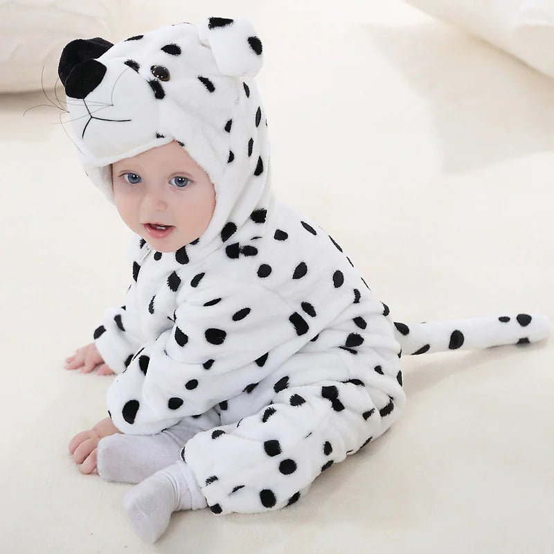 Baby Jumpsuit Newborn Flannel Animal Romper - ModaFamilies Baby Jumpsuit Newborn Flannel Animal Romper - ModaFamilies | Product Image or Size Chart