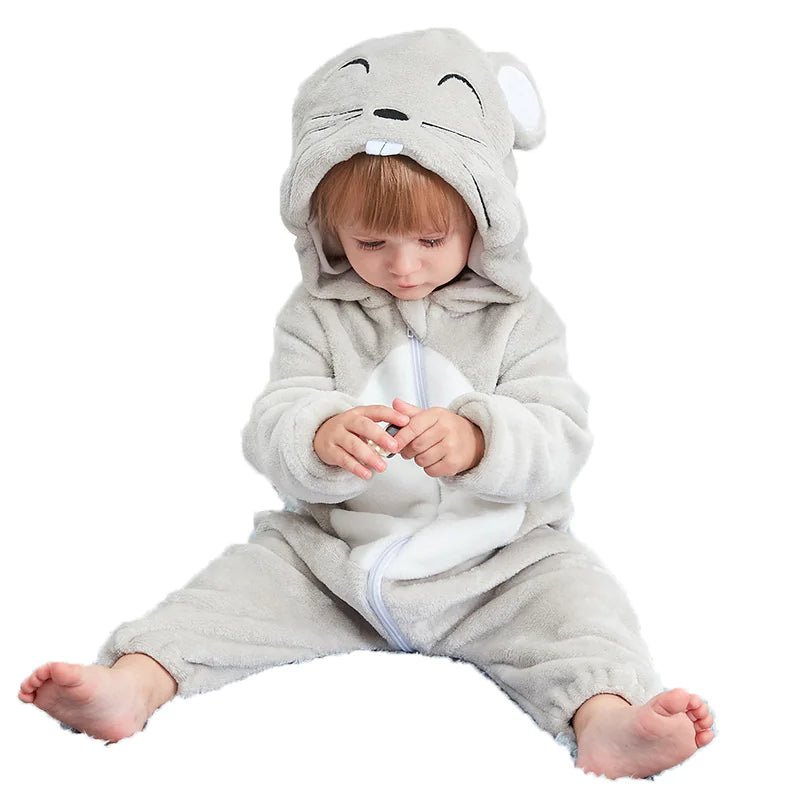 Baby Jumpsuit Newborn Flannel Animal Romper - ModaFamilies Baby Jumpsuit Newborn Flannel Animal Romper - ModaFamilies | Product Image or Size Chart