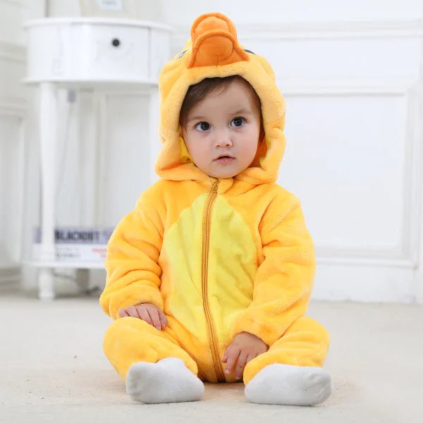 Baby Jumpsuit Newborn Flannel Animal Romper - ModaFamilies Baby Jumpsuit Newborn Flannel Animal Romper - ModaFamilies | Product Image or Size Chart