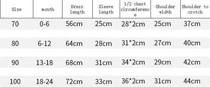 Baby Jumpsuit Newborn Flannel Animal Romper - ModaFamilies Baby Jumpsuit Newborn Flannel Animal Romper - ModaFamilies | Product Image or Size Chart
