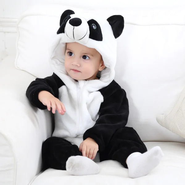 Baby Jumpsuit Newborn Flannel Animal Romper - ModaFamilies Baby Jumpsuit Newborn Flannel Animal Romper - ModaFamilies | Product Image or Size Chart