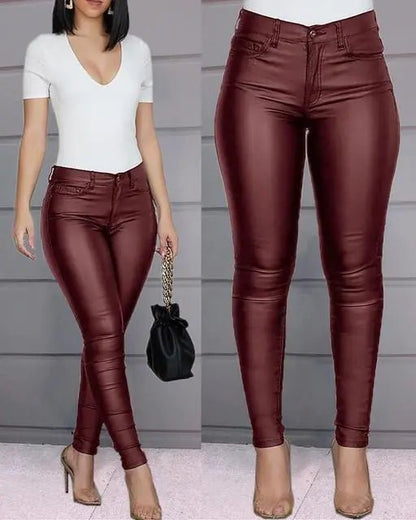 Chic Slimline Pencil Trousers - ModaFamilies Chic Slimline Pencil Trousers - ModaFamilies | Product Image or Size Chart