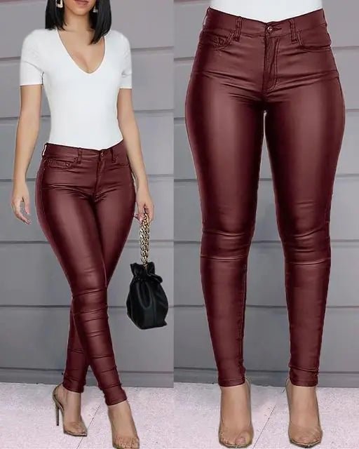 Chic Slimline Pencil Trousers - ModaFamilies Chic Slimline Pencil Trousers - ModaFamilies | Product Image or Size Chart