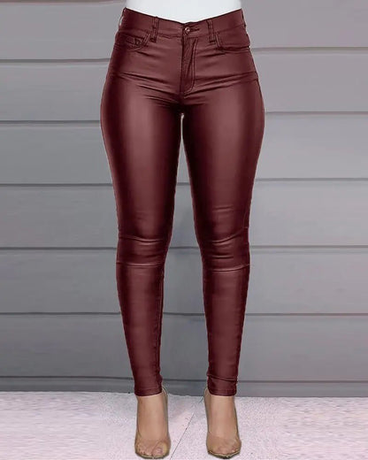 Chic Slimline Pencil Trousers - ModaFamilies Chic Slimline Pencil Trousers - ModaFamilies | Product Image or Size Chart