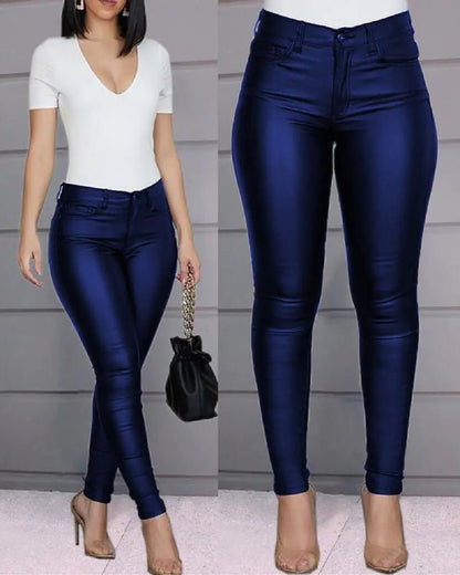 Chic Slimline Pencil Trousers - ModaFamilies Chic Slimline Pencil Trousers - ModaFamilies | Product Image or Size Chart