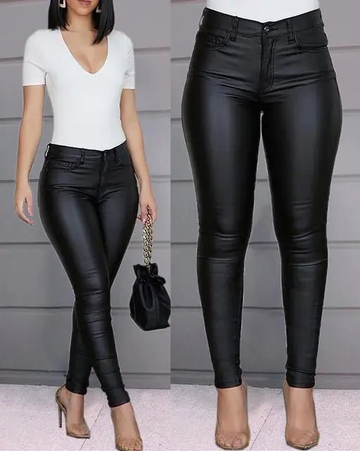 Chic Slimline Pencil Trousers - ModaFamilies Chic Slimline Pencil Trousers - ModaFamilies | Product Image or Size Chart