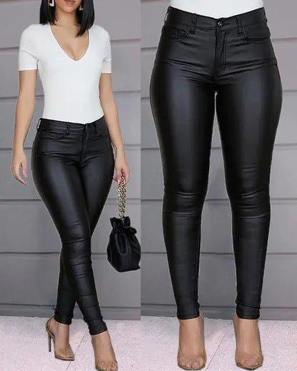 Chic Slimline Pencil Trousers - ModaFamilies Chic Slimline Pencil Trousers - ModaFamilies | Product Image or Size Chart
