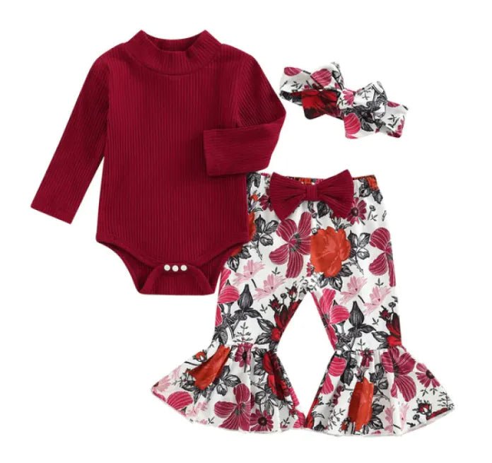 Cuddle Comfort Baby Girls' Romper Set - ModaFamilies Cuddle Comfort Baby Girls' Romper Set - ModaFamilies | Product Image or Size Chart