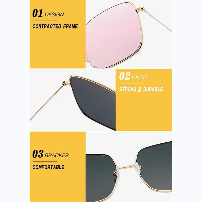 Elegant Square Sunglasses - ModaFamilies Elegant Square Sunglasses - ModaFamilies | Product Image or Size Chart