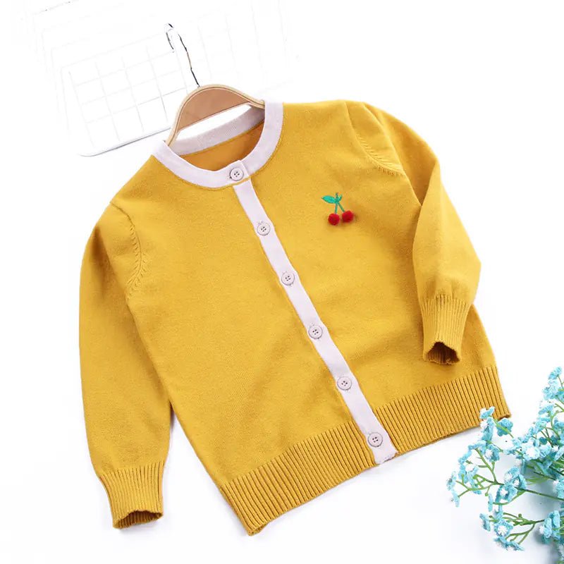 Embroidered Cardigan Sweater for Children - ModaFamilies Embroidered Cardigan Sweater for Children - ModaFamilies | Product Image or Size Chart