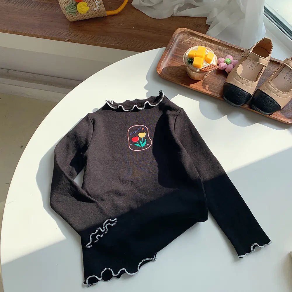Girls' Cotton Long - Sleeved T-Shirt – Soft, Versatile & Stylish | Sizes 90–140 - ModaFamilies Girls' Cotton Long - Sleeved T-Shirt – Soft, Versatile & Stylish | Sizes 90–140 - ModaFamilies | Product Image or Size Chart