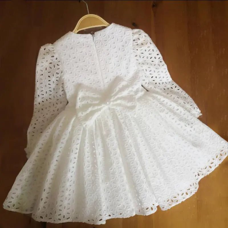 Girls' Long Sleeve Lace Princess Dress - ModaFamilies Girls' Long Sleeve Lace Princess Dress - ModaFamilies | Product Image or Size Chart