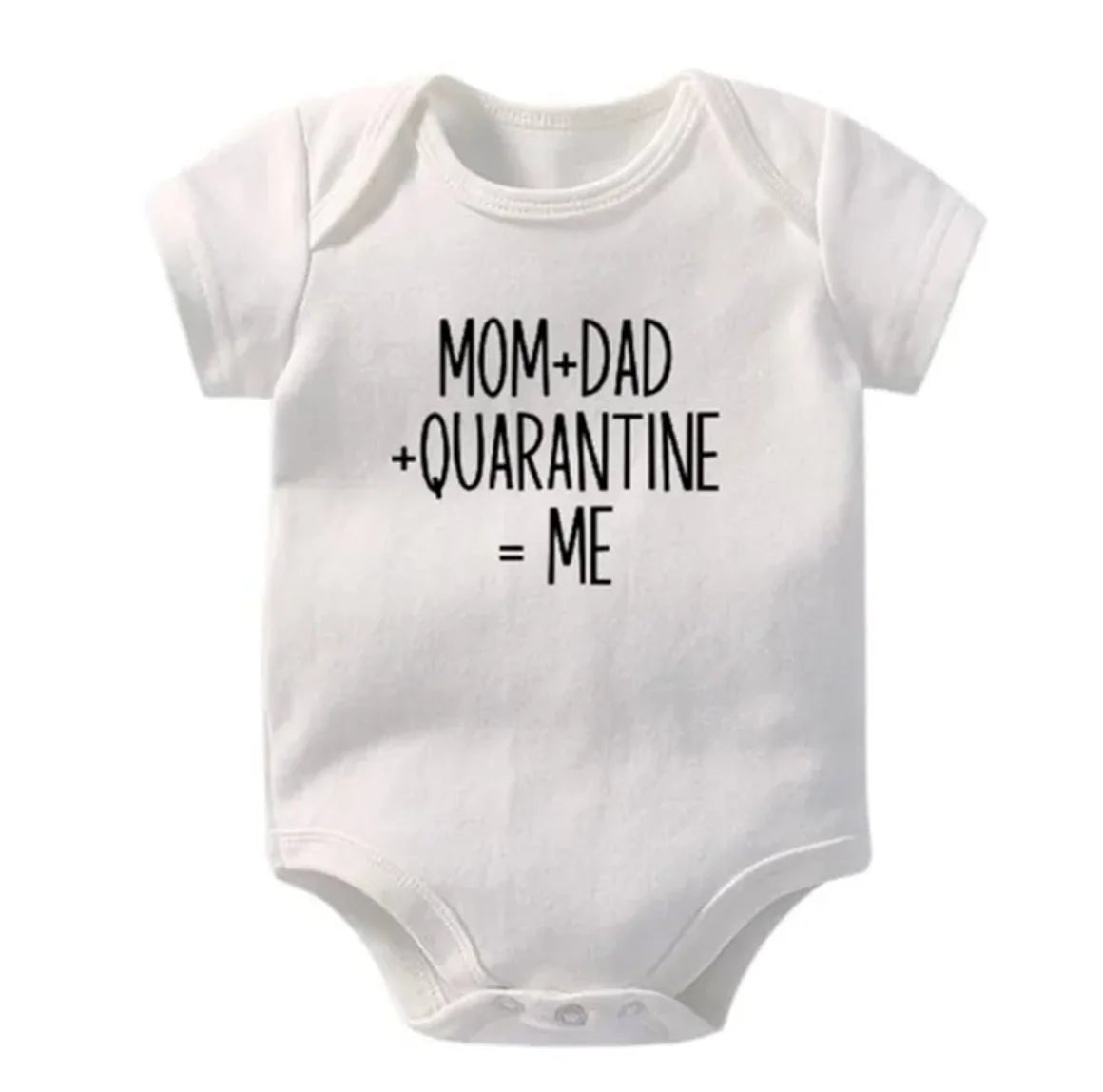 Letter Newborn Round Neck Short - Sleeved Romper - ModaFamilies Letter Newborn Round Neck Short - Sleeved Romper - ModaFamilies | Product Image or Size Chart