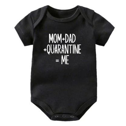 Letter Newborn Round Neck Short - Sleeved Romper - ModaFamilies Letter Newborn Round Neck Short - Sleeved Romper - ModaFamilies | Product Image or Size Chart