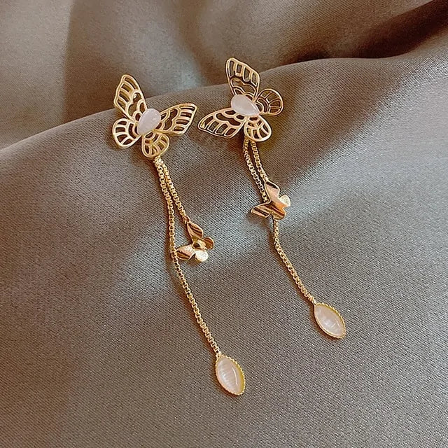 Long Tassel Drop Earrings - ModaFamilies Long Tassel Drop Earrings - ModaFamilies | Product Image or Size Chart