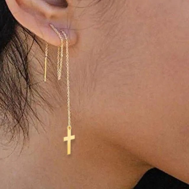 Long Tassel Drop Earrings - ModaFamilies Long Tassel Drop Earrings - ModaFamilies | Product Image or Size Chart