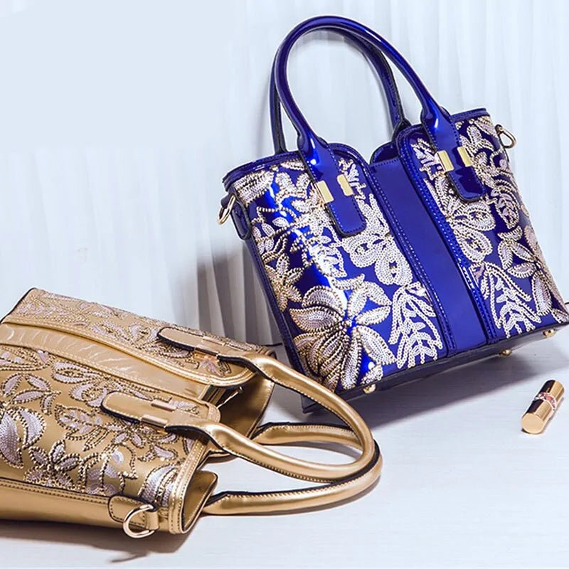 Luxury Fashion High Quality Appliques Flower Women's Messenger Bag - ModaFamilies Luxury Fashion High Quality Appliques Flower Women's Messenger Bag - ModaFamilies | Product Image or Size Chart