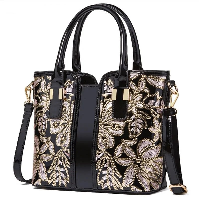 Luxury Fashion High Quality Appliques Flower Women's Messenger Bag - ModaFamilies Luxury Fashion High Quality Appliques Flower Women's Messenger Bag - ModaFamilies | Product Image or Size Chart