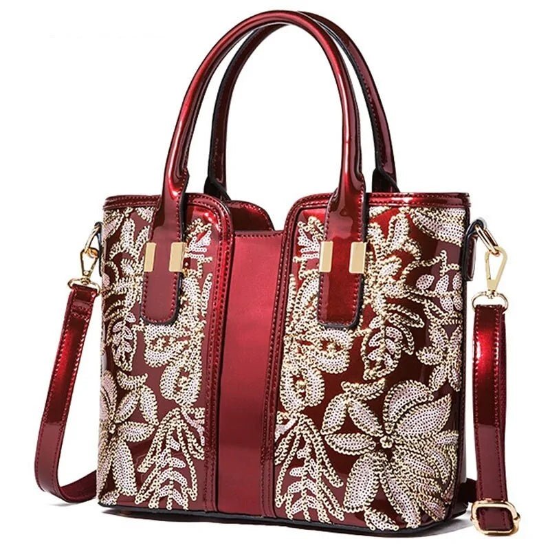 Luxury Fashion High Quality Appliques Flower Women's Messenger Bag - ModaFamilies Luxury Fashion High Quality Appliques Flower Women's Messenger Bag - ModaFamilies | Product Image or Size Chart