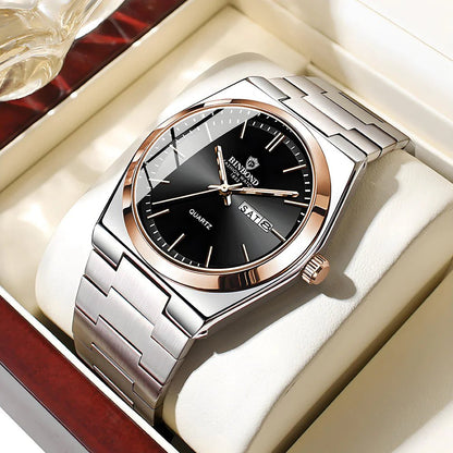 Men's Elegant Quartz Steel Watch - ModaFamilies Men's Elegant Quartz Steel Watch - ModaFamilies | Product Image or Size Chart