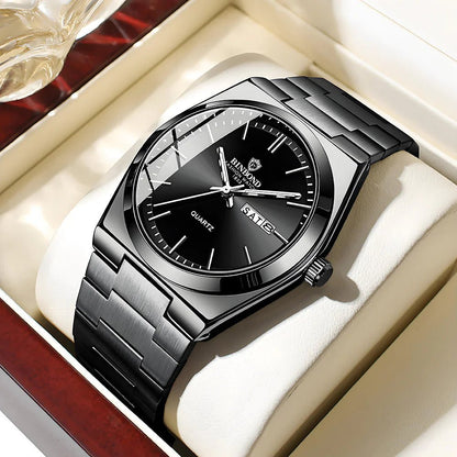 Men's Elegant Quartz Steel Watch - ModaFamilies Men's Elegant Quartz Steel Watch - ModaFamilies | Product Image or Size Chart