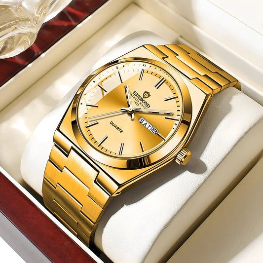 Men's Elegant Quartz Steel Watch - ModaFamilies Men's Elegant Quartz Steel Watch - ModaFamilies | Product Image or Size Chart