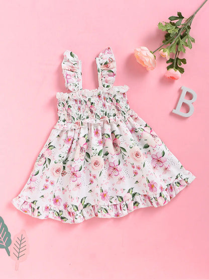 New European - American Lace Suspender Dress for Baby Girls - ModaFamilies New European - American Lace Suspender Dress for Baby Girls - ModaFamilies | Product Image or Size Chart
