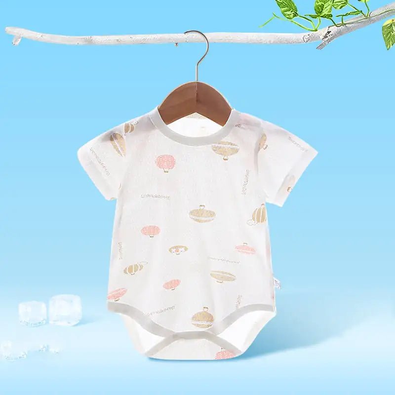 Newborn Summer Triangle Romper for Baby Girls & Boys - ModaFamilies Newborn Summer Triangle Romper for Baby Girls & Boys - ModaFamilies | Product Image or Size Chart