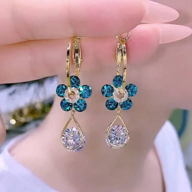 Opal Blossom Tassel Earring Collection - ModaFamilies Opal Blossom Tassel Earring Collection - ModaFamilies | Product Image or Size Chart