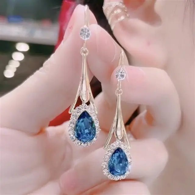 Opal Blossom Tassel Earring Collection - ModaFamilies Opal Blossom Tassel Earring Collection - ModaFamilies | Product Image or Size Chart