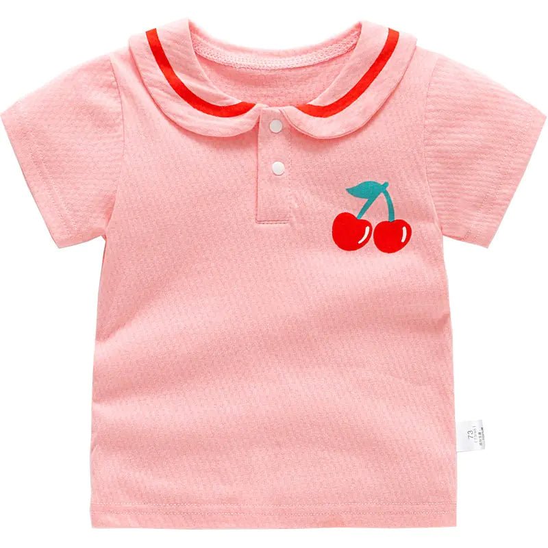 Playful Layers – Girls' Long - Sleeved Cotton T-Shirt - ModaFamilies Playful Layers – Girls' Long - Sleeved Cotton T-Shirt - ModaFamilies | Product Image or Size Chart