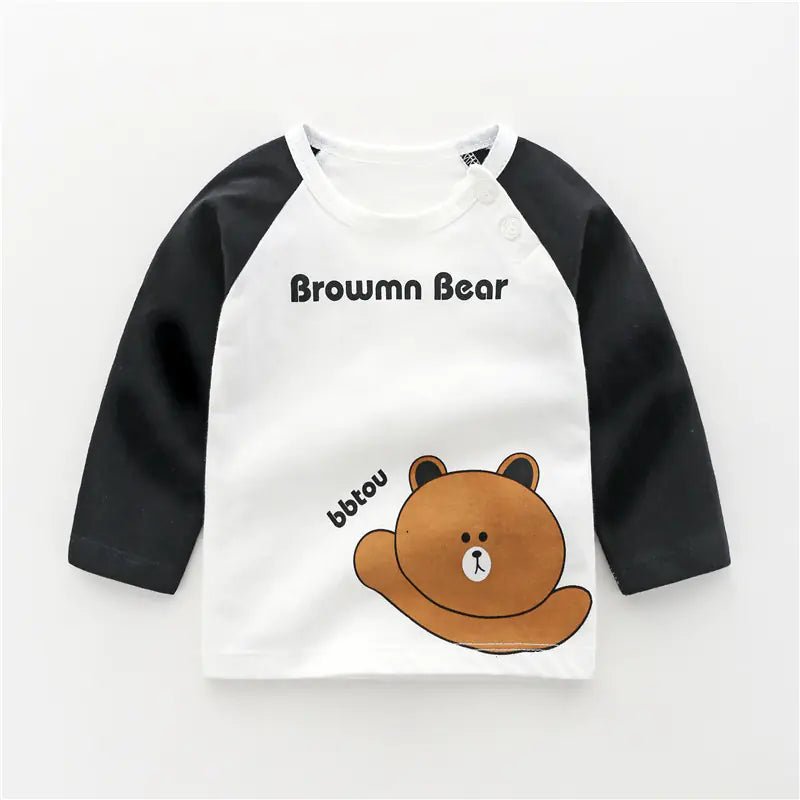 Playful Layers – Girls' Long - Sleeved Cotton T-Shirt - ModaFamilies Playful Layers – Girls' Long - Sleeved Cotton T-Shirt - ModaFamilies | Product Image or Size Chart