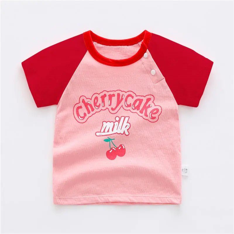 Playful Layers – Girls' Long - Sleeved Cotton T-Shirt - ModaFamilies Playful Layers – Girls' Long - Sleeved Cotton T-Shirt - ModaFamilies | Product Image or Size Chart