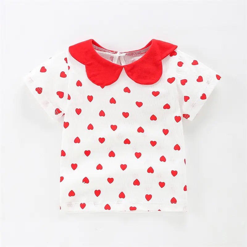 Playful Layers – Girls' Long - Sleeved Cotton T-Shirt - ModaFamilies Playful Layers – Girls' Long - Sleeved Cotton T-Shirt - ModaFamilies | Product Image or Size Chart