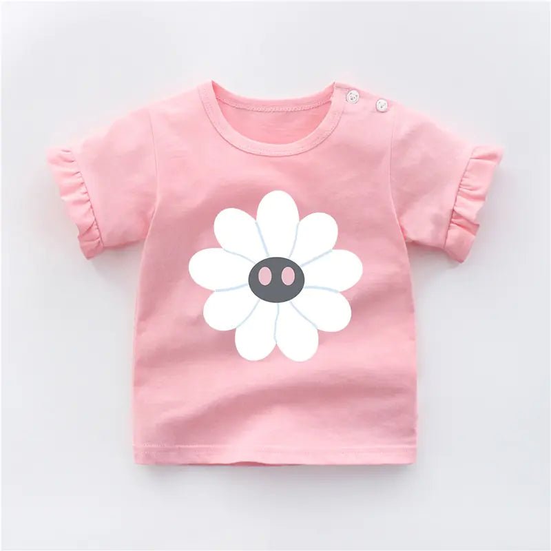 Playful Layers – Girls' Long - Sleeved Cotton T-Shirt - ModaFamilies Playful Layers – Girls' Long - Sleeved Cotton T-Shirt - ModaFamilies | Product Image or Size Chart