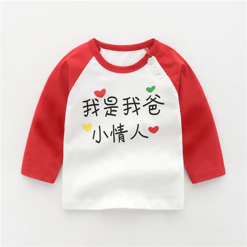 Playful Layers – Girls' Long - Sleeved Cotton T-Shirt - ModaFamilies Playful Layers – Girls' Long - Sleeved Cotton T-Shirt - ModaFamilies | Product Image or Size Chart