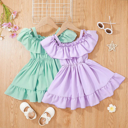 Sunny Days – European - Style Suspender Dress for Girls - ModaFamilies Sunny Days – European - Style Suspender Dress for Girls - ModaFamilies | Product Image or Size Chart