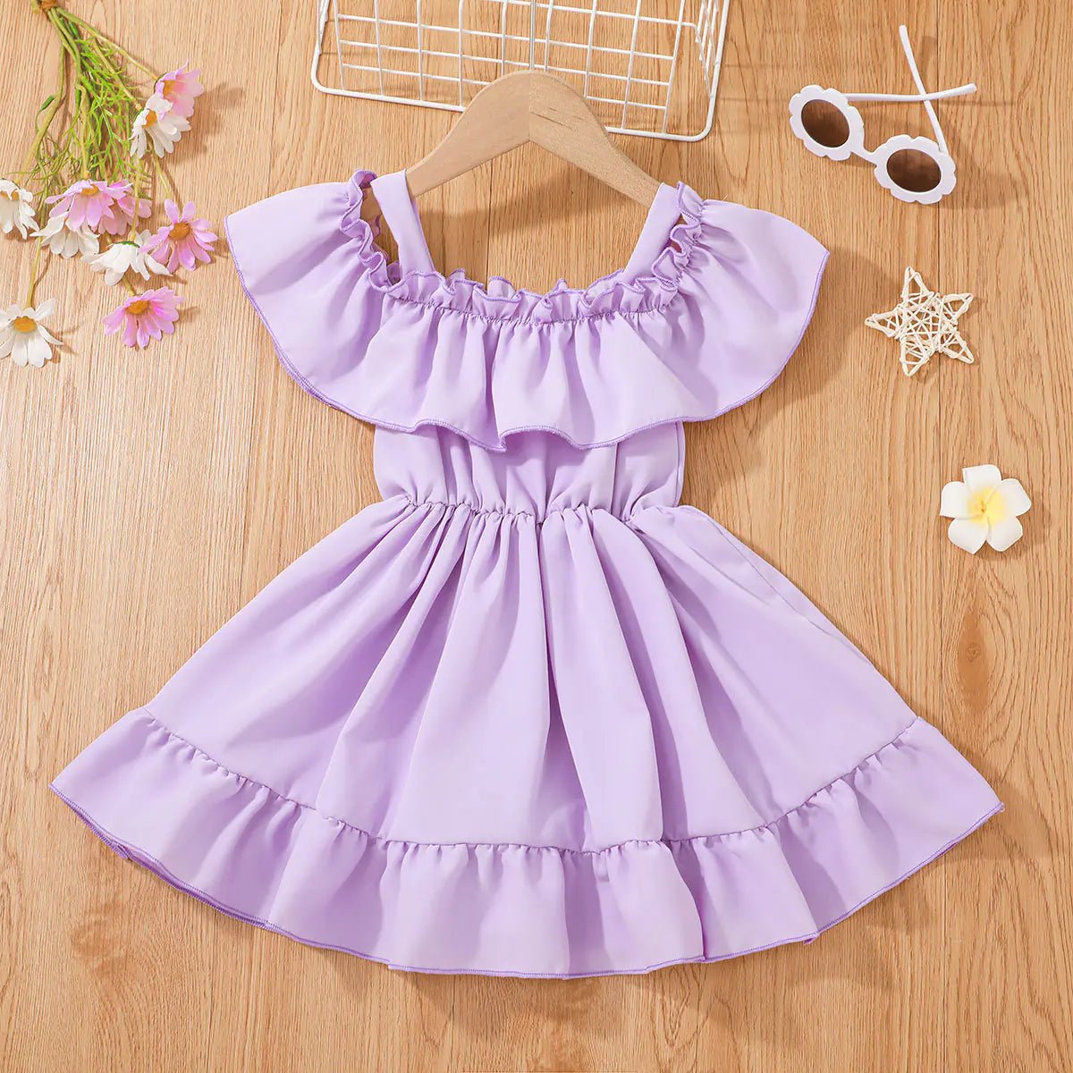 Sunny Days – European - Style Suspender Dress for Girls - ModaFamilies Sunny Days – European - Style Suspender Dress for Girls - ModaFamilies | Product Image or Size Chart