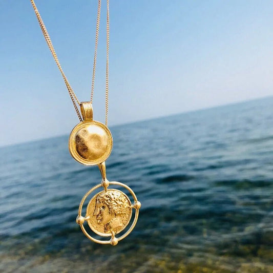 Vintage Carved Coin Necklace - ModaFamilies Vintage Carved Coin Necklace - ModaFamilies | Product Image or Size Chart